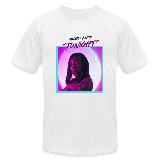 "Tonight" Premium Unisex Tee - white