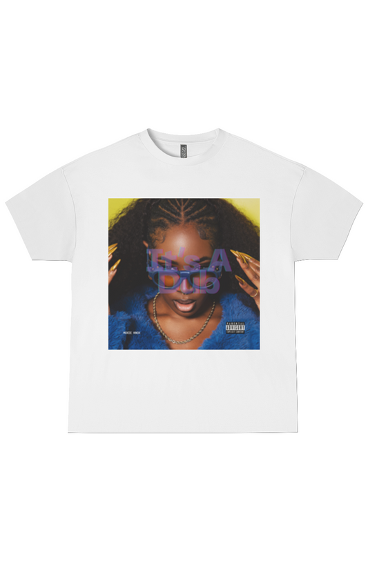 'It's A Dub' - Cover Art Tee - White