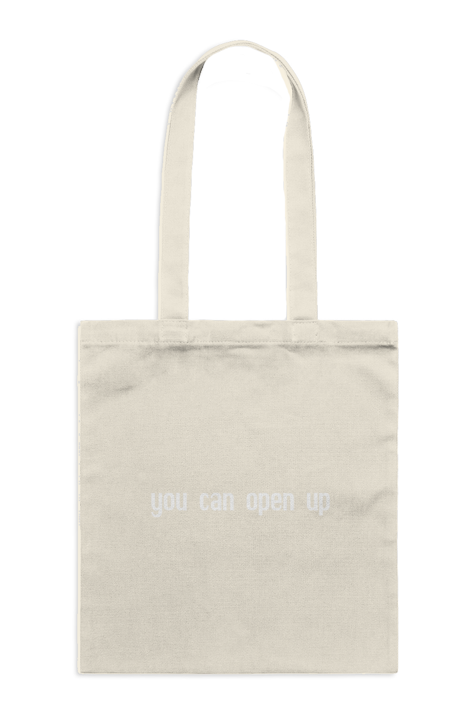 'you can open up' everyday tote