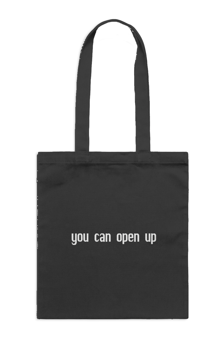 'you can open up' everyday tote