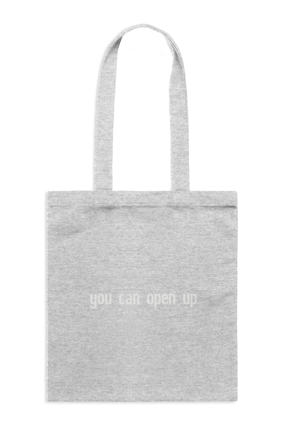 'you can open up' everyday tote