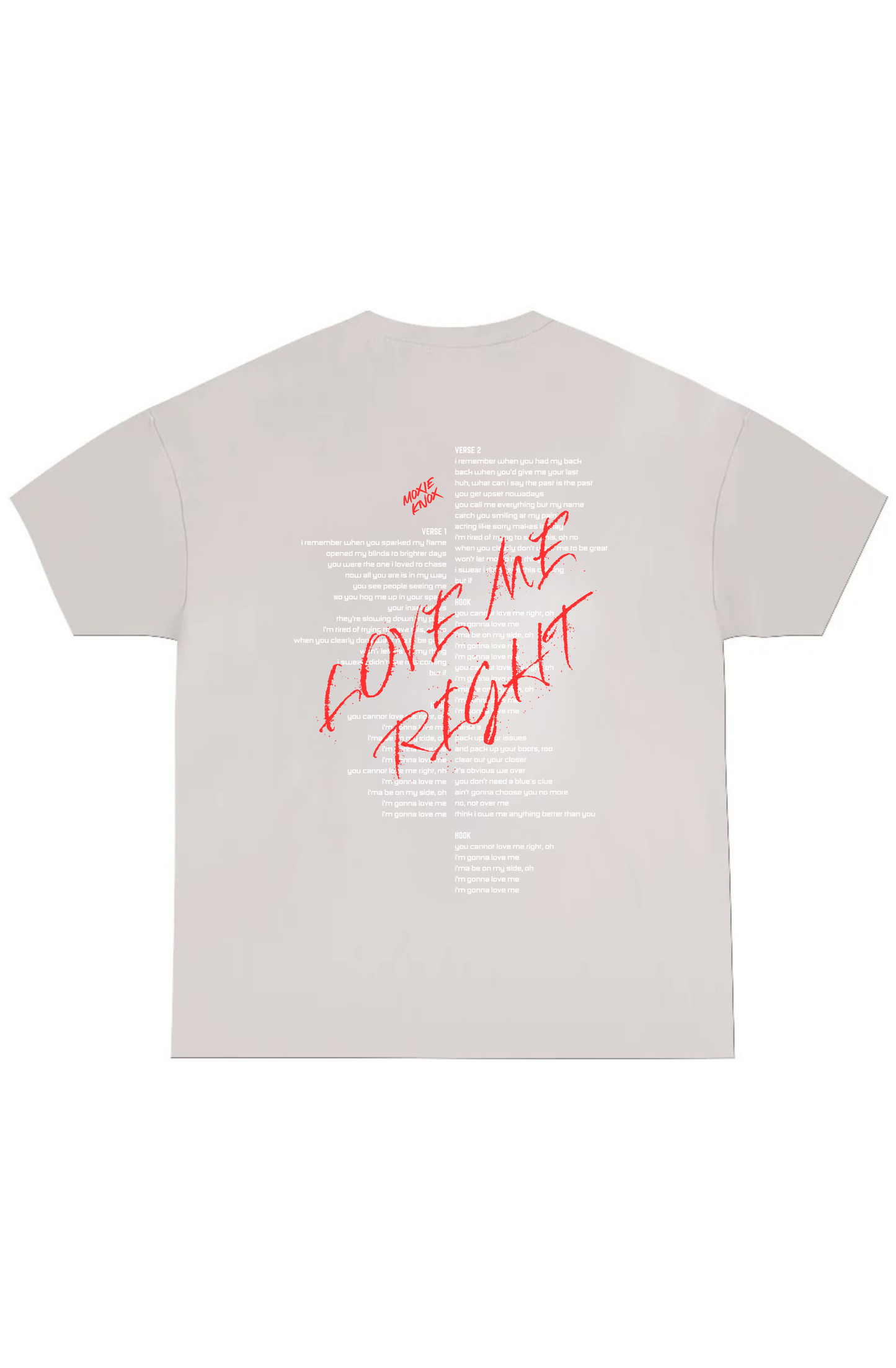 'Love Me Right' Lyric Tee - Multiple Colors