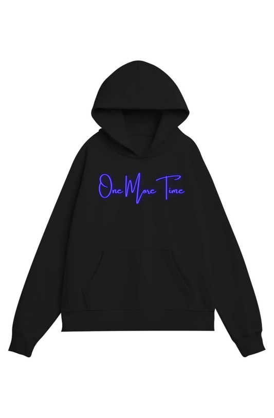 'One More Time' Lyric Organic Heavyweight Hoodie - Multiple Colors