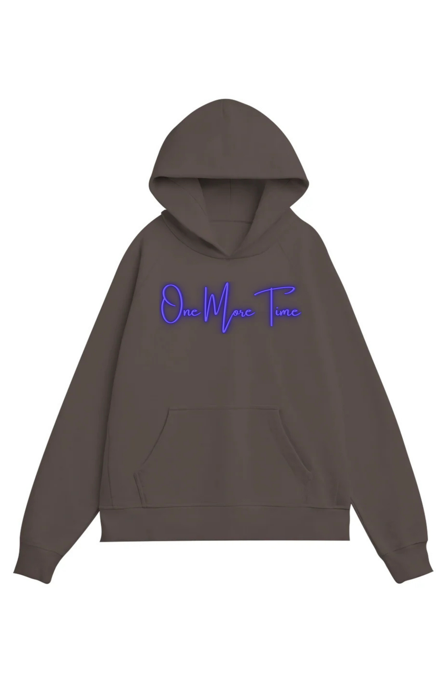 'One More Time' Lyric Organic Heavyweight Hoodie - Multiple Colors